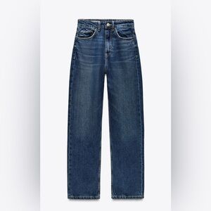 Zara TRF Hi Waist Mom Fit Jeans